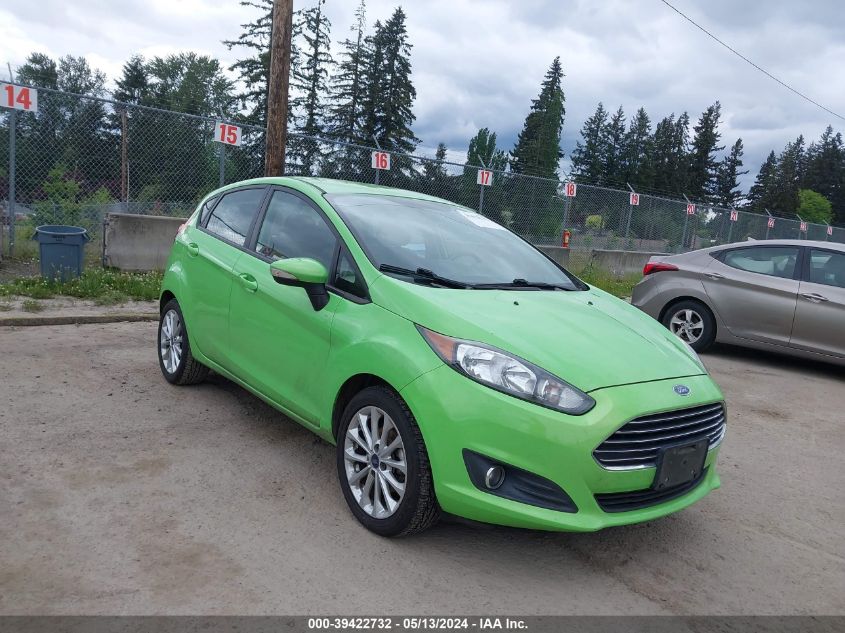 2014 Ford Fiesta Se VIN: 3FADP4EJ3EM123422 Lot: 39422732