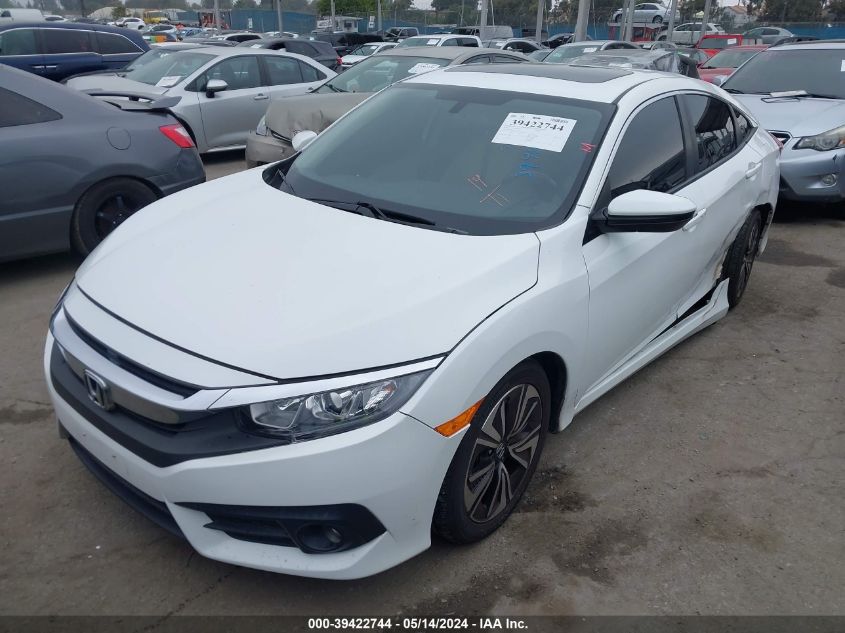 2018 Honda Civic Ex-T VIN: JHMFC1F31JX014344 Lot: 39422744