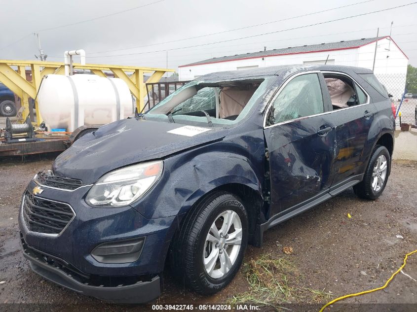 2017 Chevrolet Equinox Ls VIN: 2GNALBEK5H1520798 Lot: 39422745