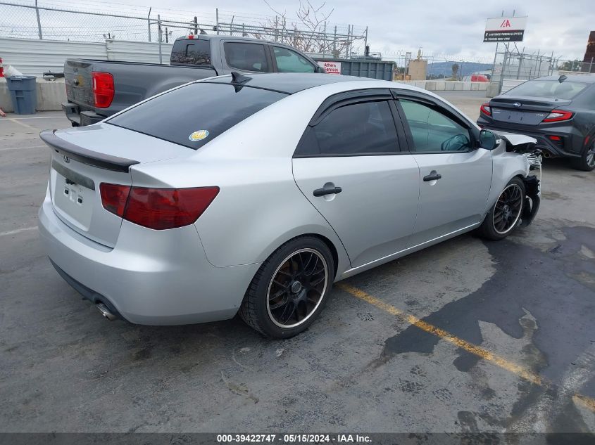 2010 Kia Forte Sx VIN: KNAFW4A30A5069636 Lot: 39422747