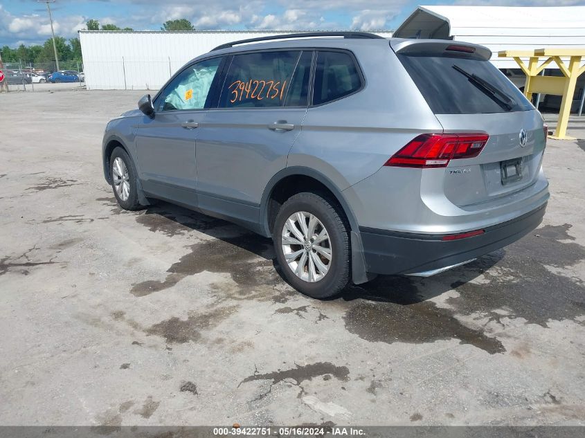 2020 Volkswagen Tiguan 2.0T S VIN: 3VV1B7AX4LM034822 Lot: 39422751