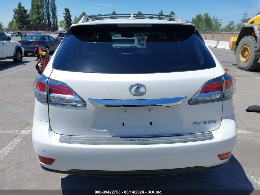 2013 Lexus Rx 350 VIN: 2T2BK1BAXDC218954 Lot: 39422753