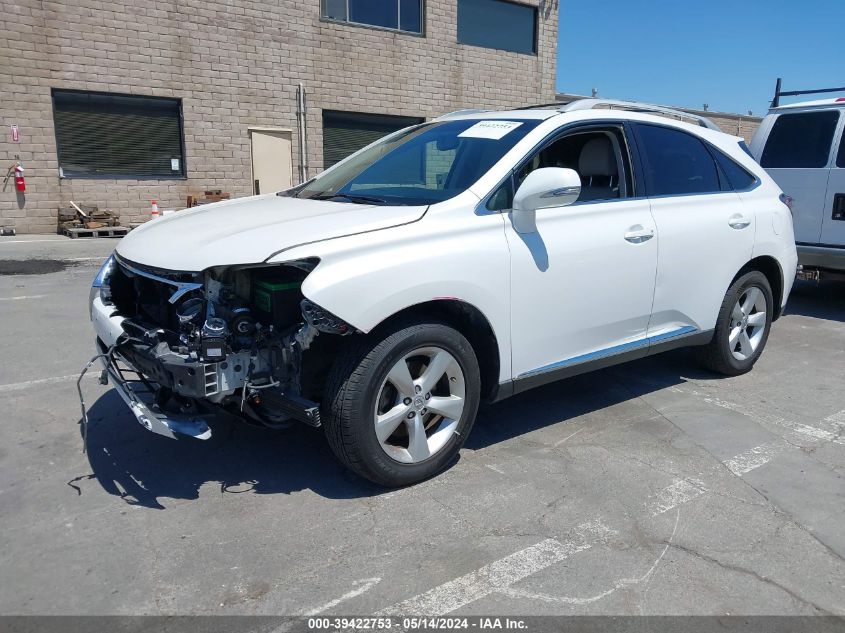 2013 Lexus Rx 350 VIN: 2T2BK1BAXDC218954 Lot: 39422753