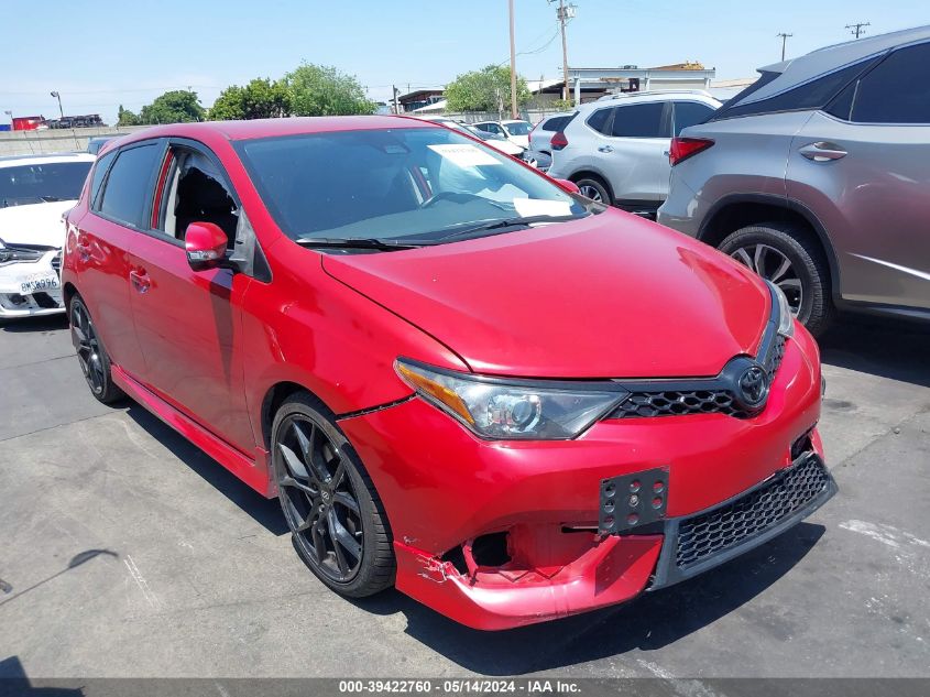 2018 Toyota Corolla Im VIN: JTNKARJE1JJ567863 Lot: 39422760