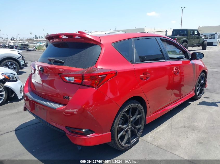 2018 Toyota Corolla Im VIN: JTNKARJE1JJ567863 Lot: 39422760