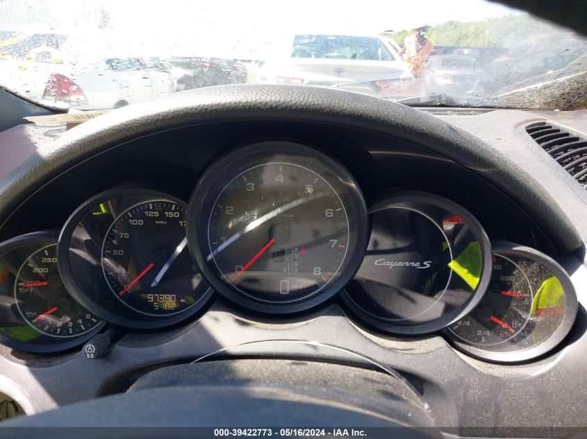 2013 Porsche Cayenne S VIN: WP1AB2A29DLA80475 Lot: 39422773