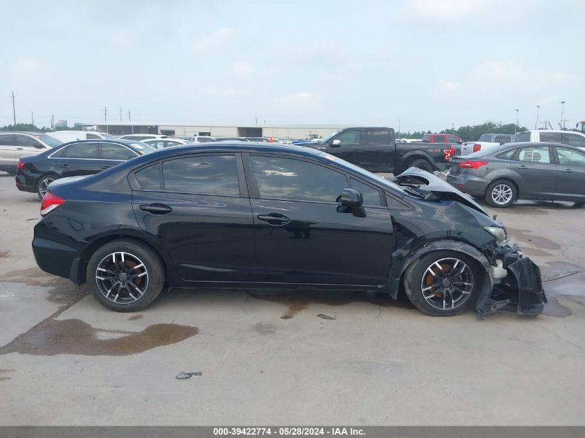 2013 Honda Civic Ex-L VIN: 19XFB2F94DE210328 Lot: 39422774