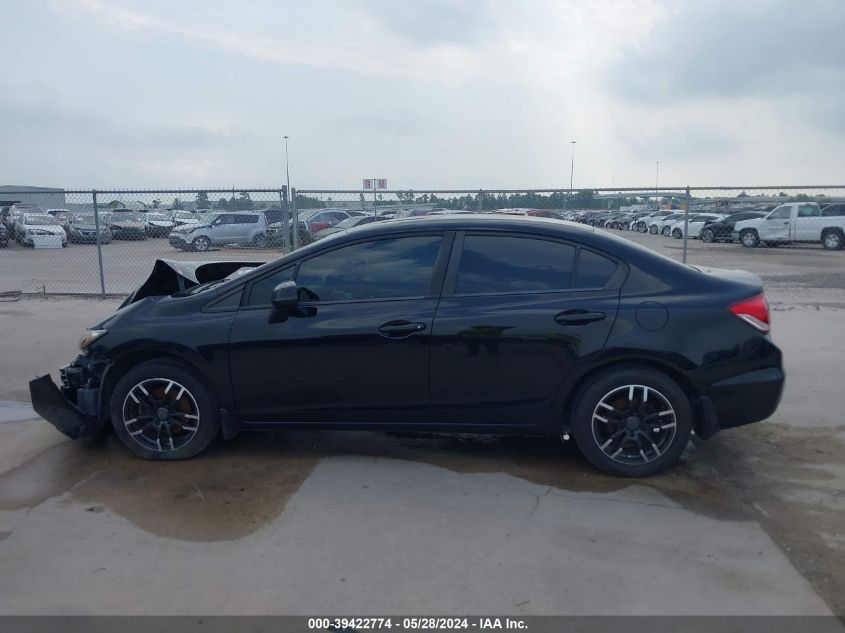 2013 Honda Civic Ex-L VIN: 19XFB2F94DE210328 Lot: 39422774