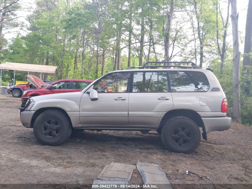 2001 Toyota Land Cruiser VIN: JTEHT05J712015818 Lot: 39422779