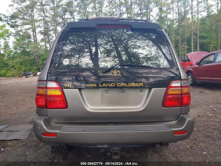 2001 Toyota Land Cruiser VIN: JTEHT05J712015818 Lot: 39422779