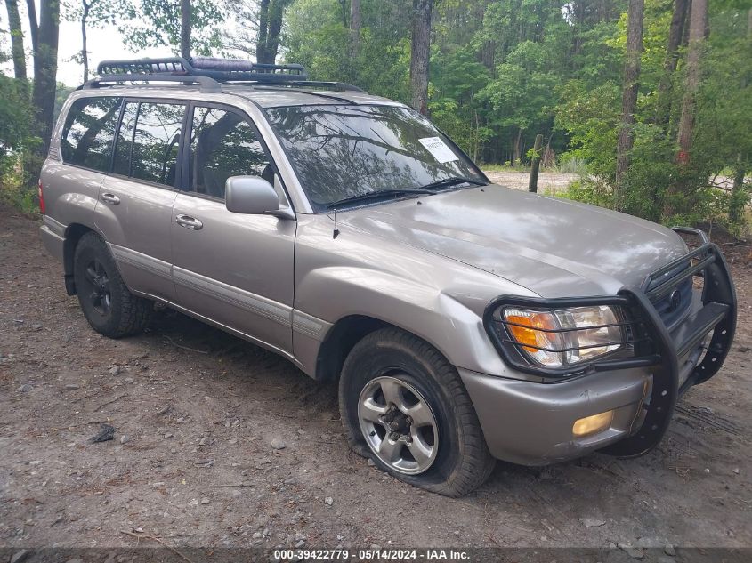 2001 Toyota Land Cruiser VIN: JTEHT05J712015818 Lot: 39422779