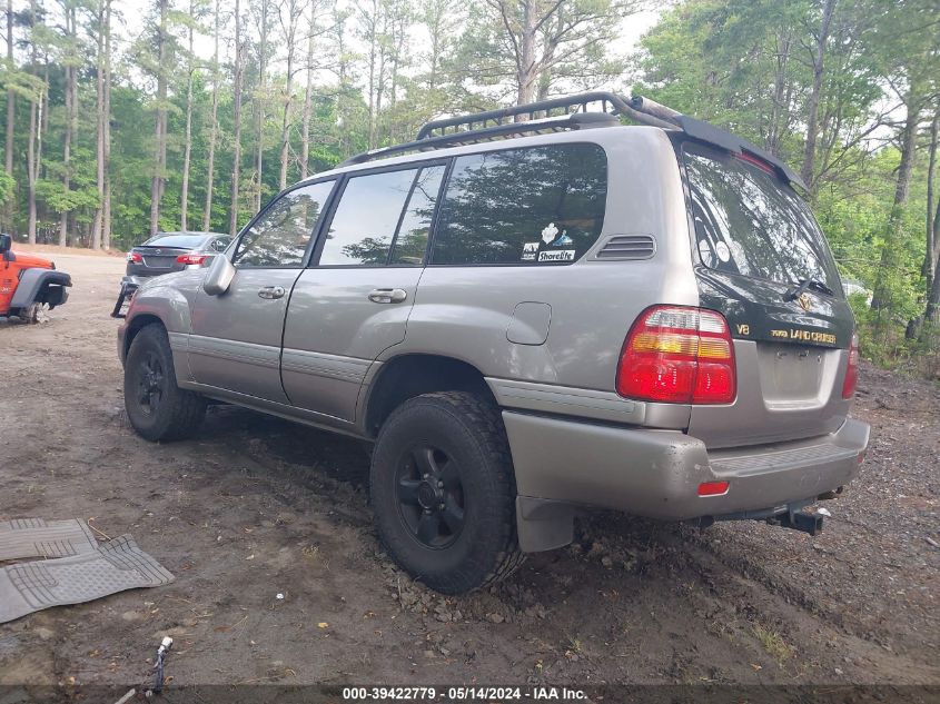 2001 Toyota Land Cruiser VIN: JTEHT05J712015818 Lot: 39422779