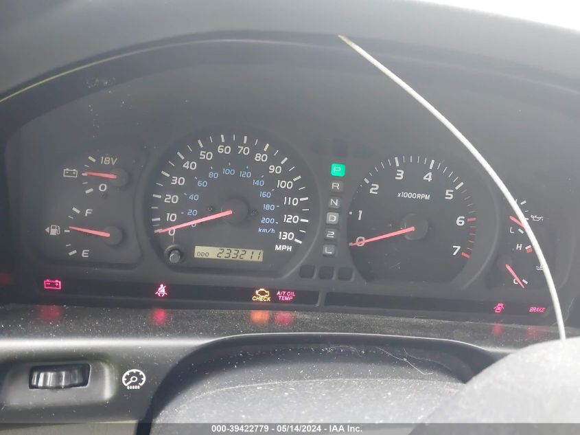 2001 Toyota Land Cruiser VIN: JTEHT05J712015818 Lot: 39422779