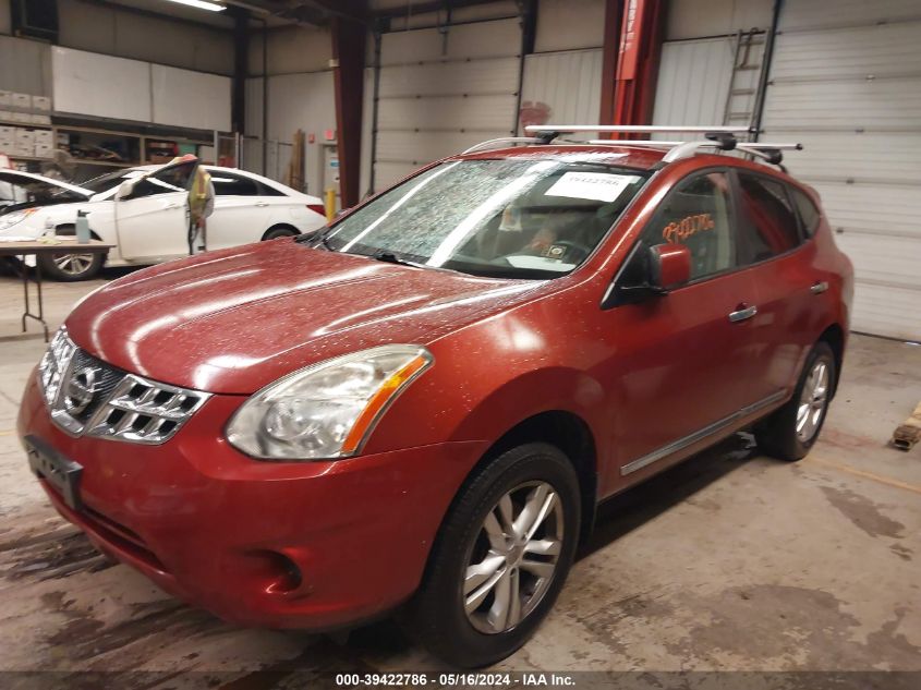 2013 Nissan Rogue S/Sv VIN: JN8AS5MV3DW644472 Lot: 39422786