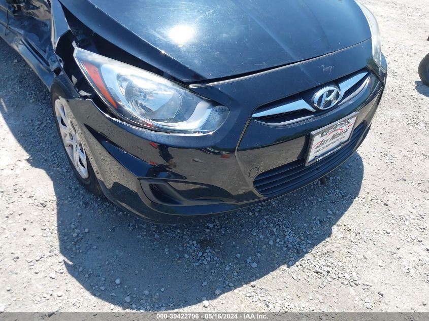 2012 Hyundai Accent Gs VIN: KMHCT5AE1CU014901 Lot: 39422796