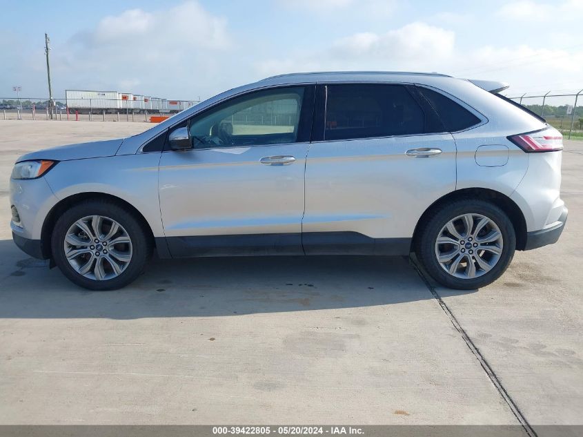 2019 Ford Edge Titanium VIN: 2FMPK4K9XKBC27950 Lot: 39422805