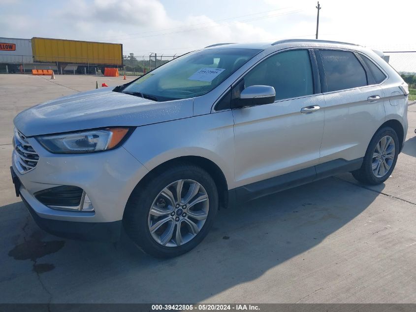 2019 Ford Edge Titanium VIN: 2FMPK4K9XKBC27950 Lot: 39422805