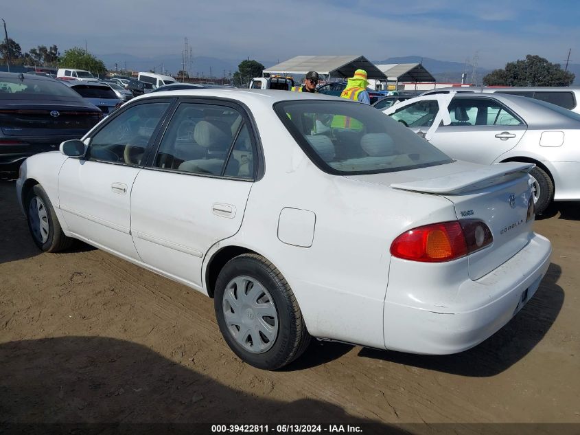 2001 Toyota Corolla Le VIN: 1NXBR12E71Z501213 Lot: 39422811