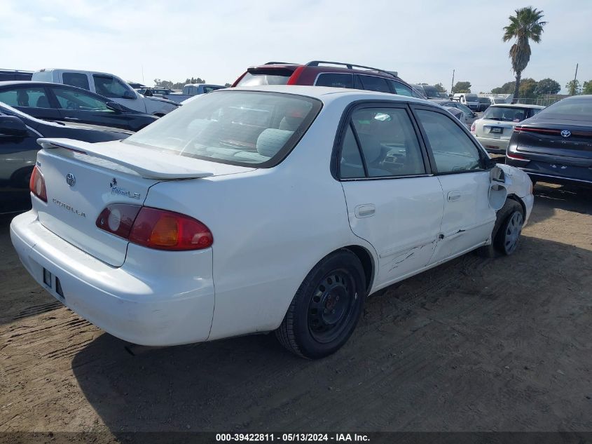 2001 Toyota Corolla Le VIN: 1NXBR12E71Z501213 Lot: 39422811