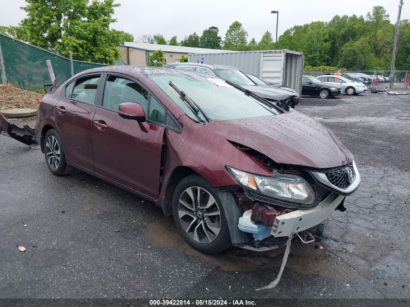 2013 Honda Civic Ex VIN: 19XFB2F81DE079978 Lot: 39422814