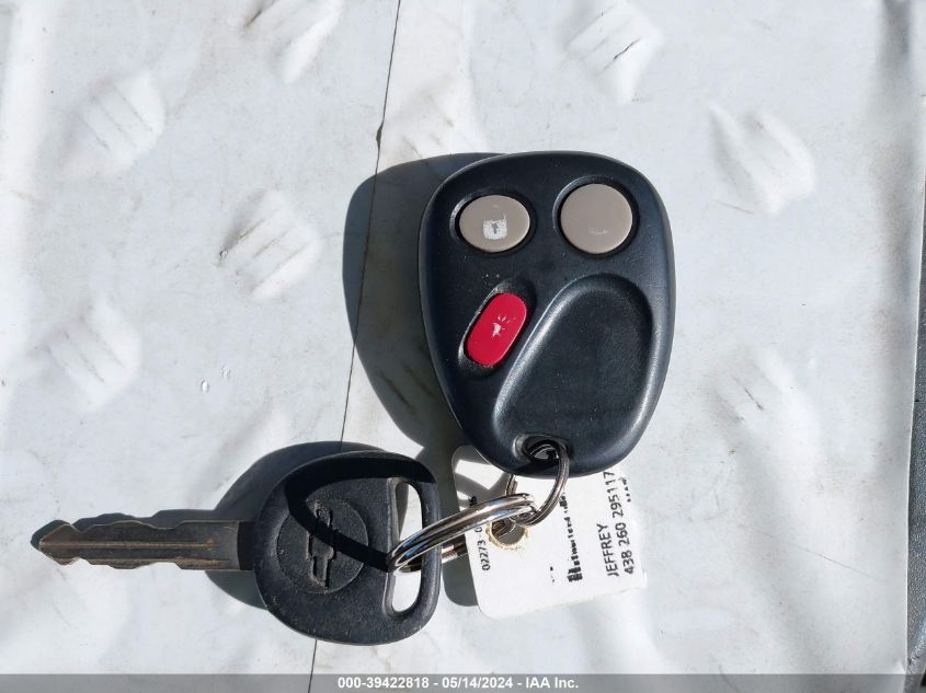 2005 Chevrolet Trailblazer Lt VIN: 1GNDT13S052292683 Lot: 39422818