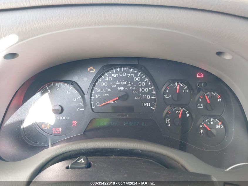 2005 Chevrolet Trailblazer Lt VIN: 1GNDT13S052292683 Lot: 39422818