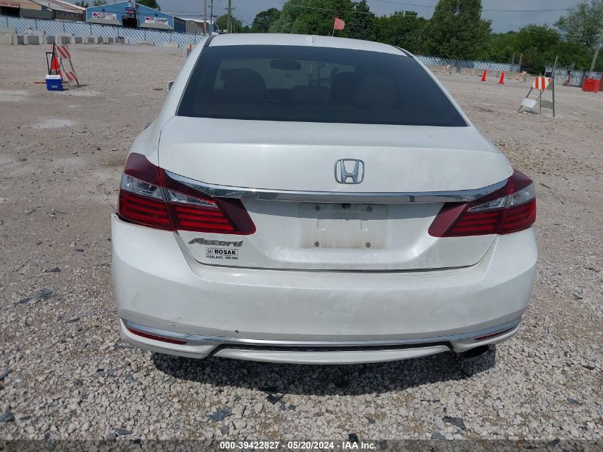 2016 Honda Accord Ex-L VIN: 1HGCR2F88GA045026 Lot: 39422827