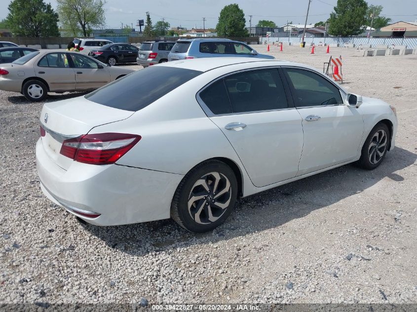 2016 Honda Accord Ex-L VIN: 1HGCR2F88GA045026 Lot: 39422827