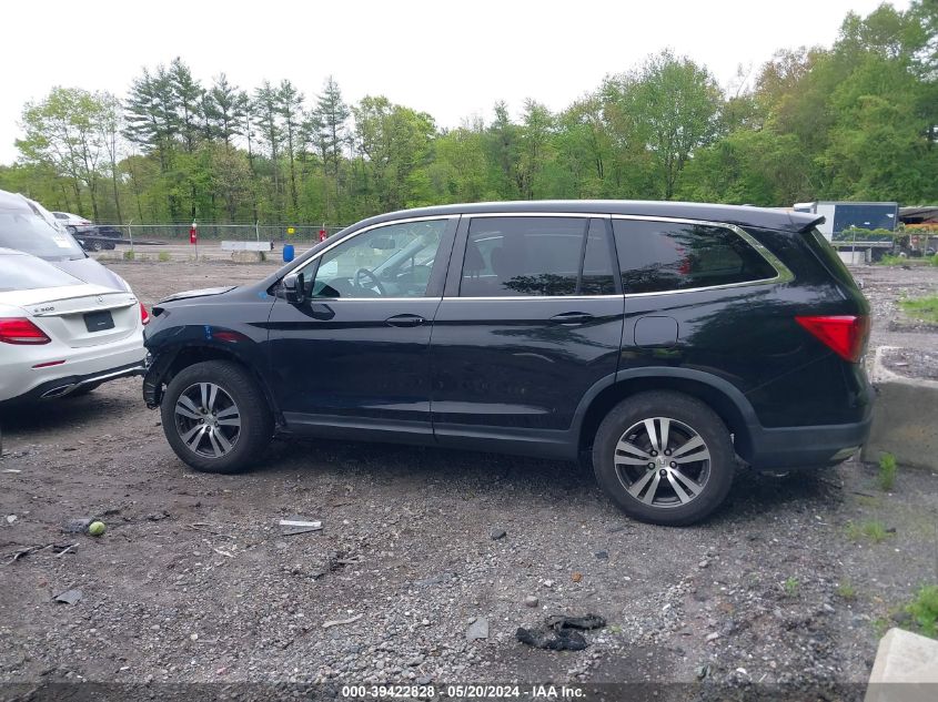 2016 Honda Pilot Ex-L VIN: 5FNYF6H56GB080839 Lot: 39422828