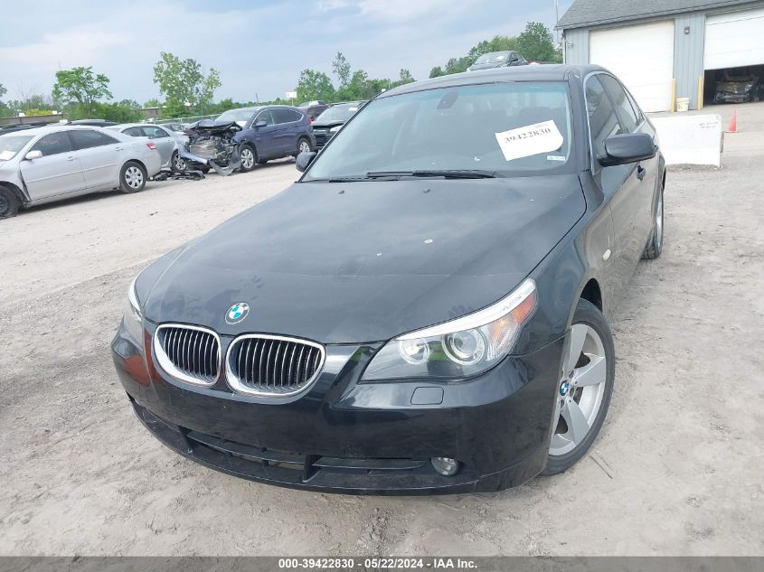 2007 BMW 530Xi VIN: WBANF73547CU25764 Lot: 39422830