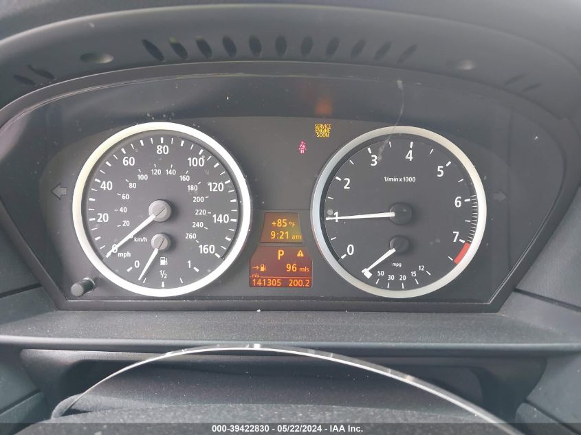 2007 BMW 530Xi VIN: WBANF73547CU25764 Lot: 39422830