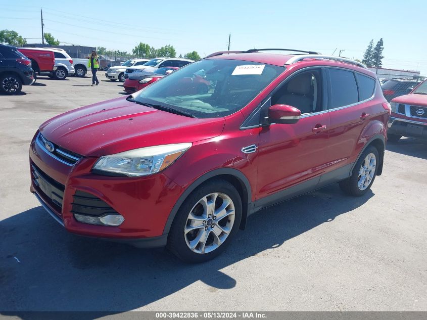 2014 Ford Escape Titanium VIN: 1FMCU0JX3EUA71377 Lot: 39422836