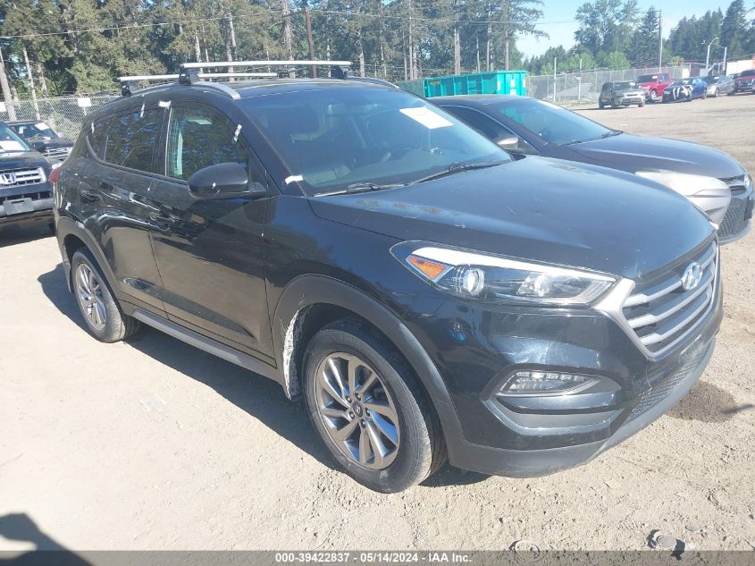 2017 Hyundai Tucson Se VIN: KM8J3CA44HU414610 Lot: 39422837