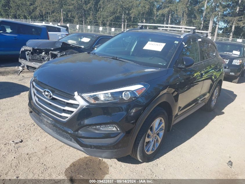 2017 Hyundai Tucson Se VIN: KM8J3CA44HU414610 Lot: 39422837