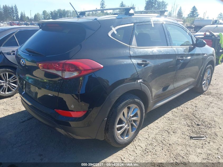 2017 Hyundai Tucson Se VIN: KM8J3CA44HU414610 Lot: 39422837