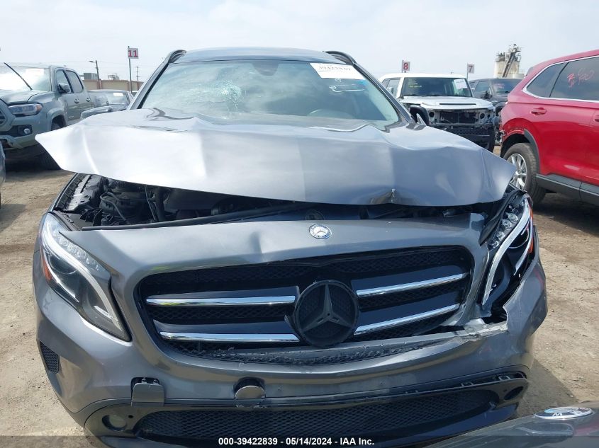 2017 Mercedes-Benz Gla 250 VIN: WDCTG4EB3HJ285982 Lot: 39422839