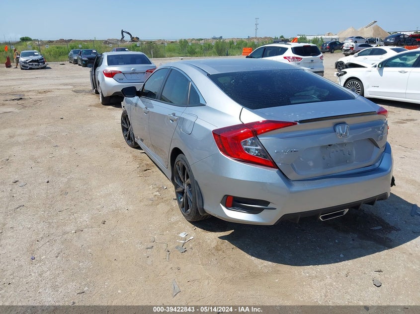 2019 HONDA CIVIC SPORT - 19XFC2F86KE048106