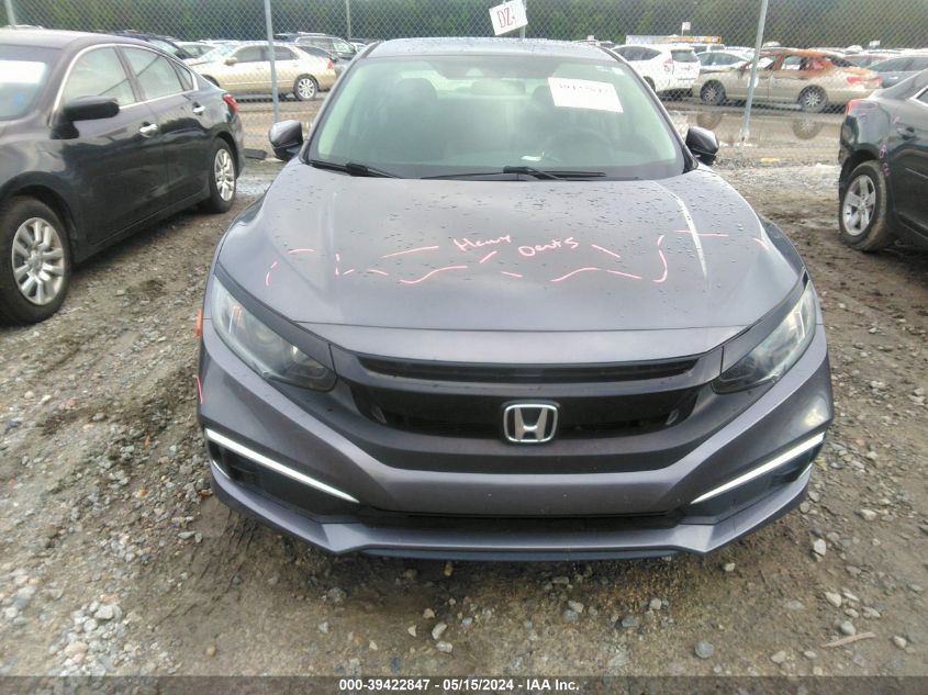 2020 Honda Civic Lx VIN: 2HGFC2F66LH513330 Lot: 39422847
