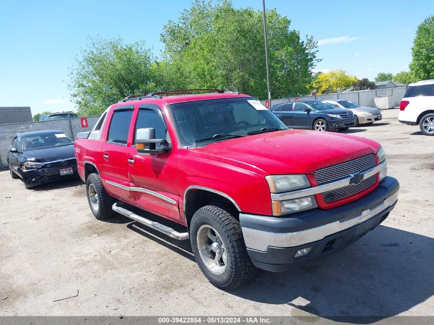 2006 Chevrolet Avalanche 1500 Z71 VIN: 3GNEK12Z46G115200 Lot: 39422854