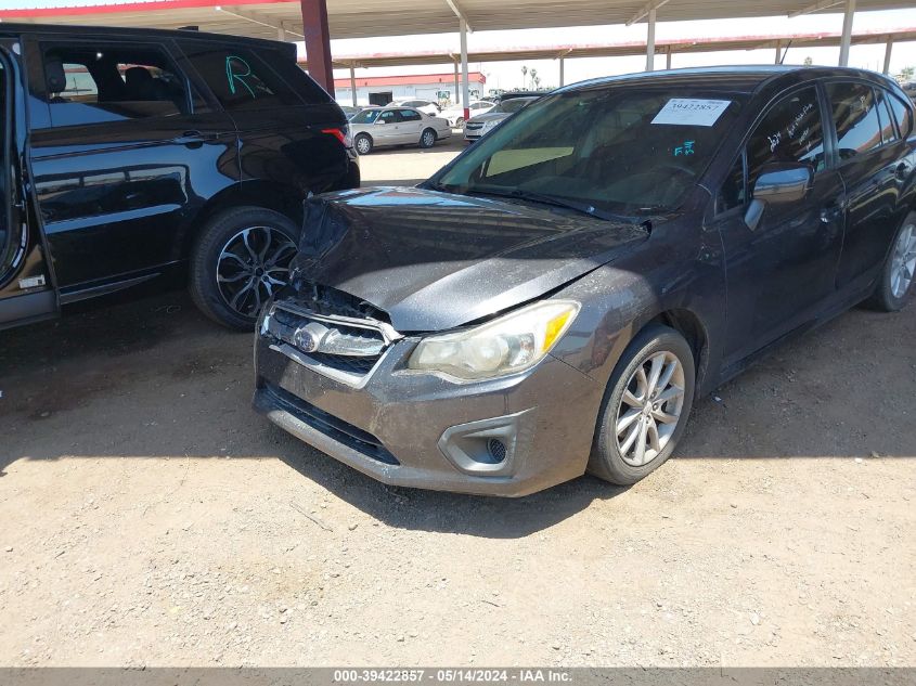 2012 Subaru Impreza 2.0I Premium VIN: JF1GPAC60CG210079 Lot: 39422857
