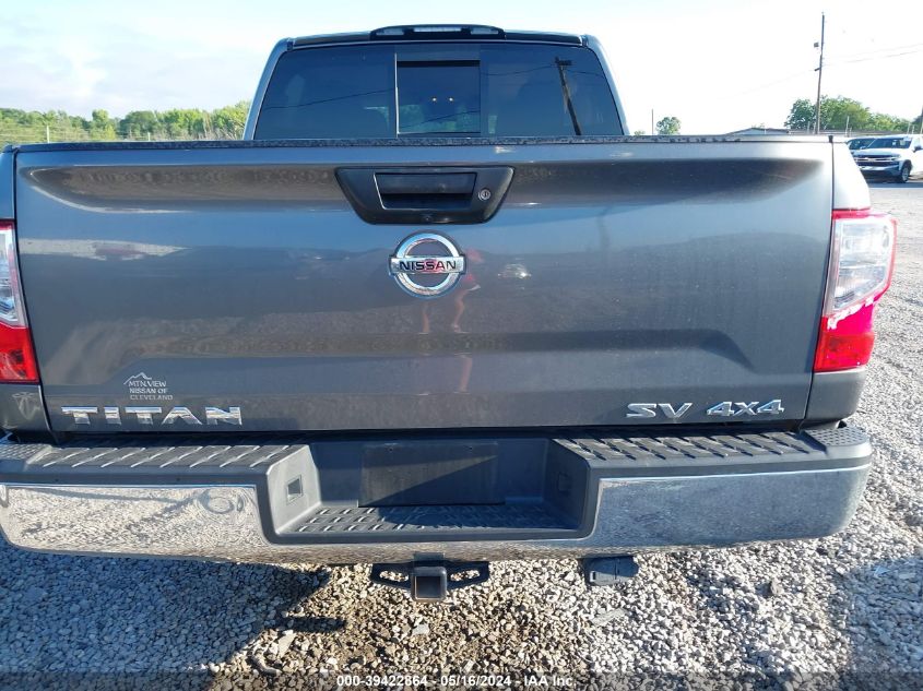 2018 Nissan Titan Sv VIN: 1N6AA1EJ8JN501261 Lot: 39422864