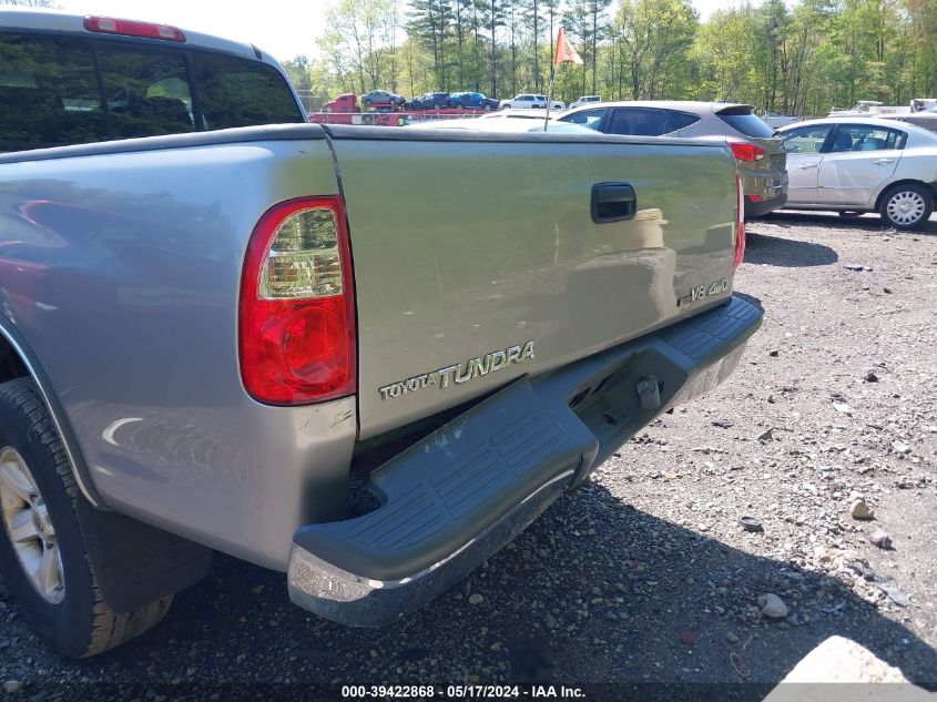 2005 Toyota Tundra Sr5 V8 VIN: 5TBBT44185S472714 Lot: 39422868