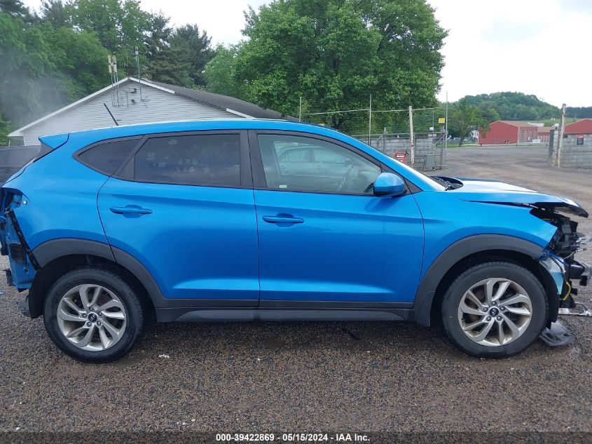 2017 Hyundai Tucson Se VIN: KM8J23A42HU575766 Lot: 39422869