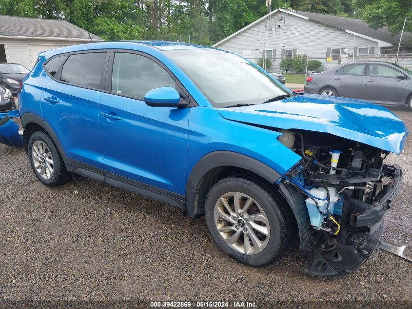 2017 Hyundai Tucson Se VIN: KM8J23A42HU575766 Lot: 39422869