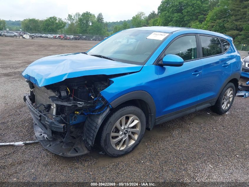 2017 Hyundai Tucson Se VIN: KM8J23A42HU575766 Lot: 39422869