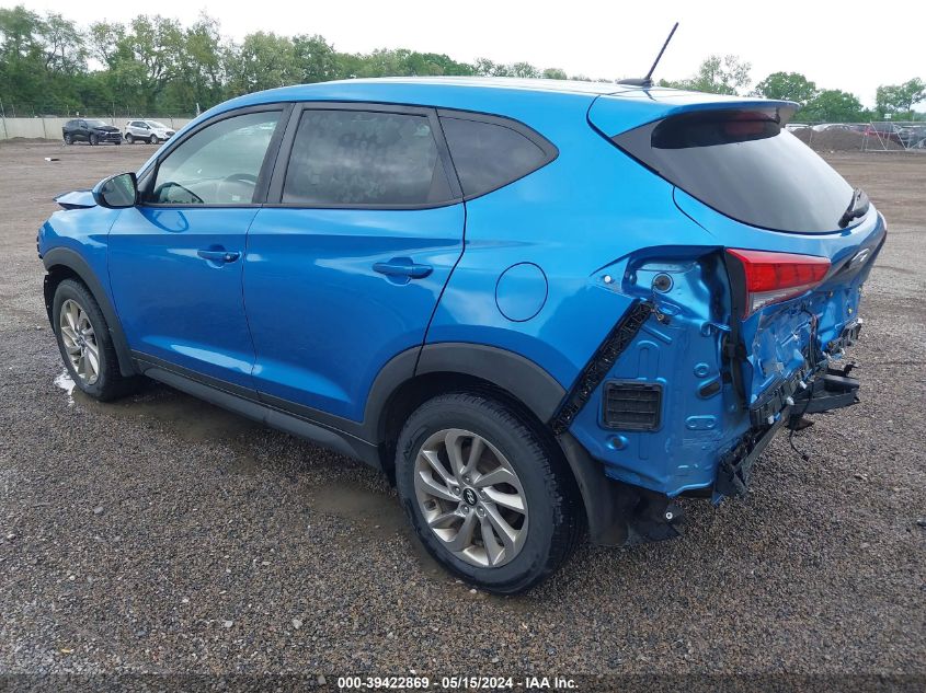 2017 Hyundai Tucson Se VIN: KM8J23A42HU575766 Lot: 39422869