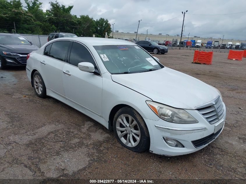 2013 Hyundai Genesis 3.8L VIN: KMHGC4DD5DU255439 Lot: 39422877