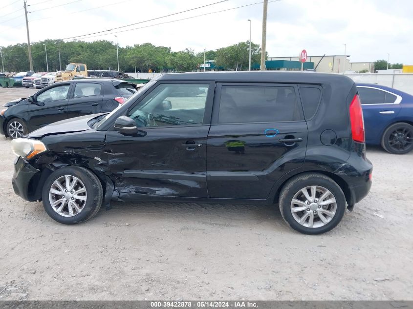 2012 Kia Soul + VIN: KNDJT2A6XC7459980 Lot: 39422878