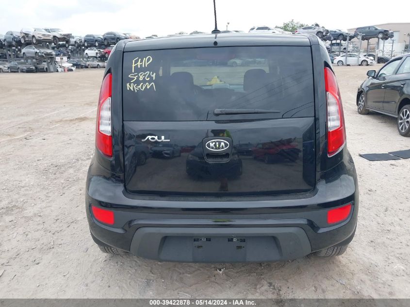 2012 Kia Soul + VIN: KNDJT2A6XC7459980 Lot: 39422878