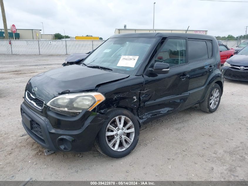 2012 Kia Soul + VIN: KNDJT2A6XC7459980 Lot: 39422878